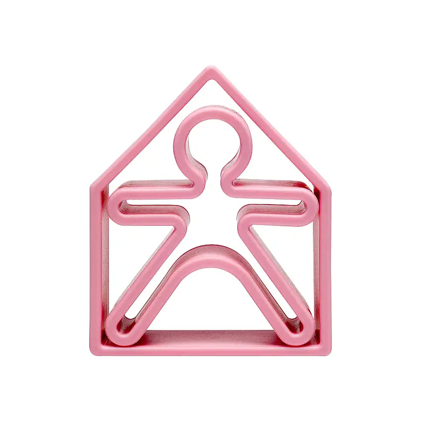 Pastel Pink Kid in House