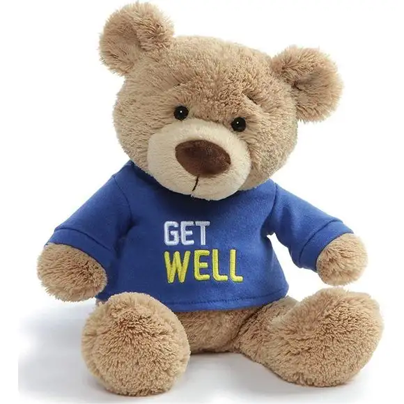 GUND GET WELL BEAR (Blue) 12.5-inch Plush