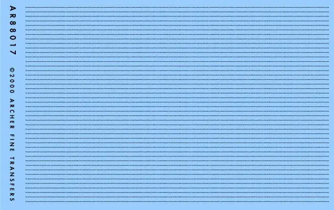 Archer Fine Transfers 88017 Surface Details: .015" (.38mm) Arc Weld Beads (Various Scales)