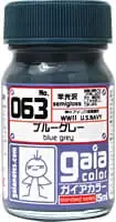 Gaia Basic Color 063 Semi-Gloss Blue Grey 15ML