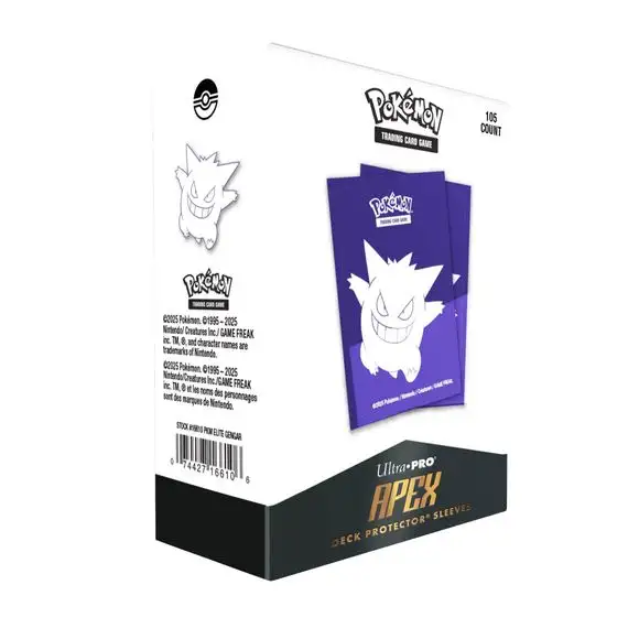 Ultra Pro Apex Sleeves Pokemon Elite Series Gengar