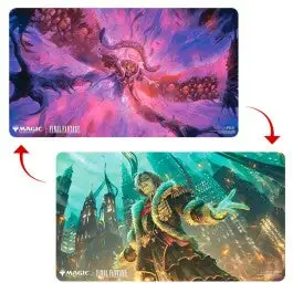 Ultra Pro Double-Sided Playmat Magic the Gathering Universes Beyond Final Fantasy - Emet-Selch, Unsundered/Hades, Sorcerer of Eld