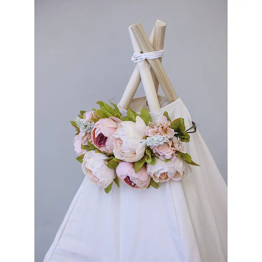 Blush Tones DELUXE Peony Floral Topper