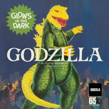 Atlantis Models 466 1/500 Godzilla Glow-in-the-Dark (formerly Aurora)