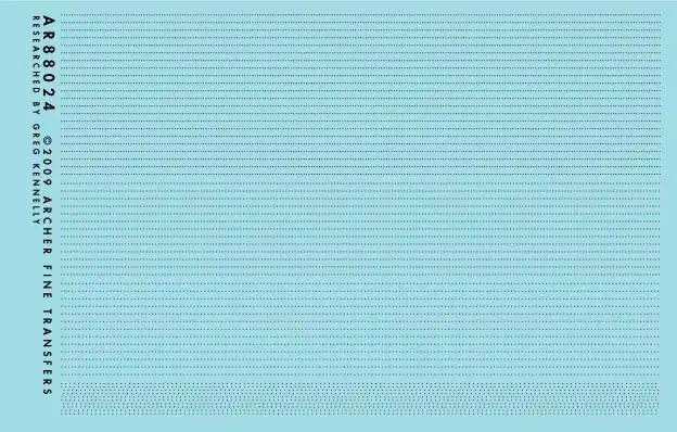 Archer Fine Transfers 88024 Surface Details: N 7/8" Head Dia. Rivets