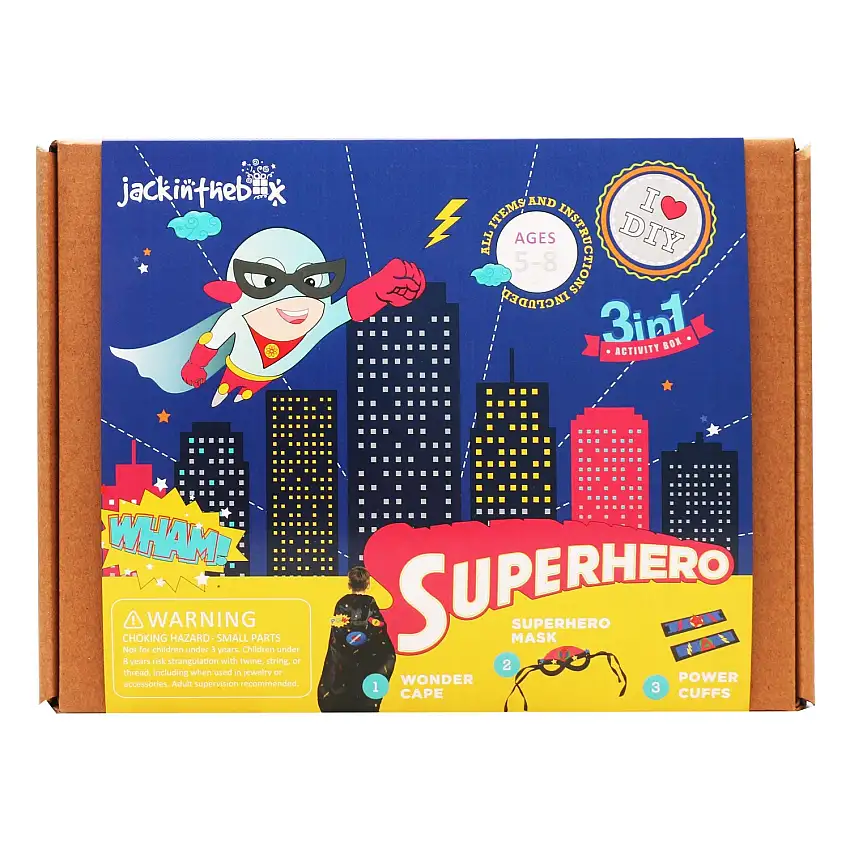 JackInTheBox 3-in 1 Superhero