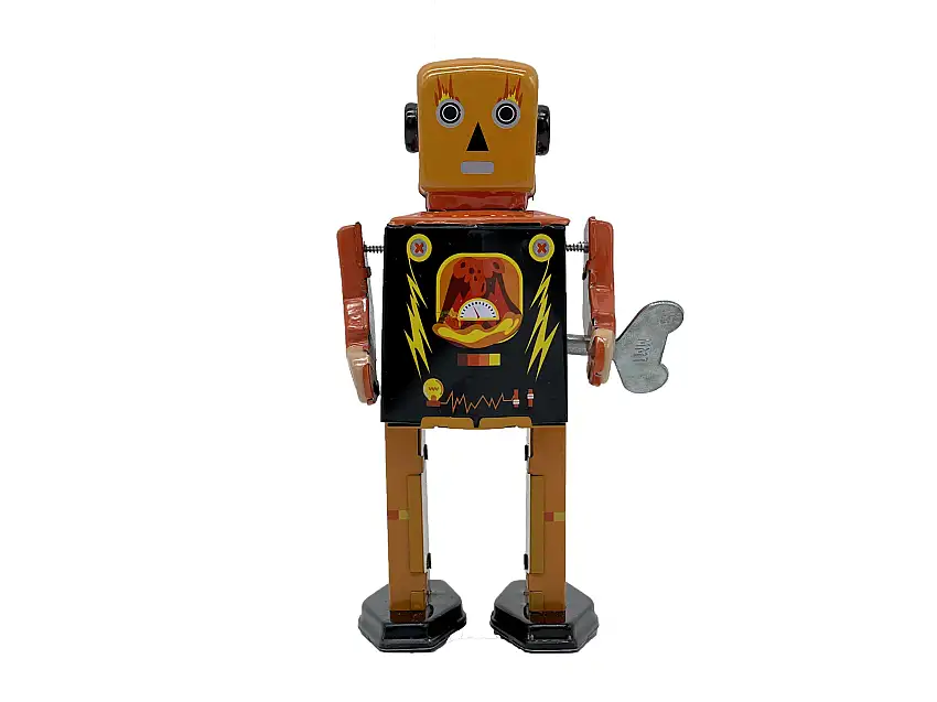 Mr & Mrs Tin Volcano Bot