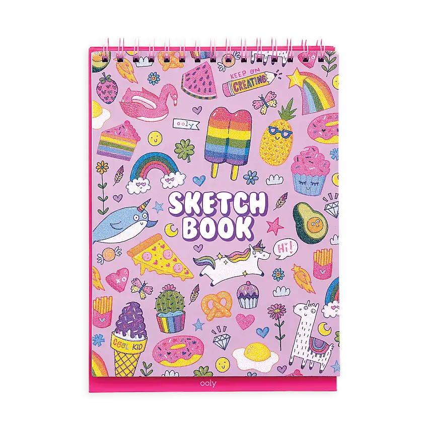 Sketch & Show Standing Sketchbook - Cute Doodle World