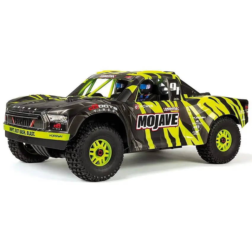 ARRMA 1/7 Mojave 6S BLX Desert Racer RTR Black/Green