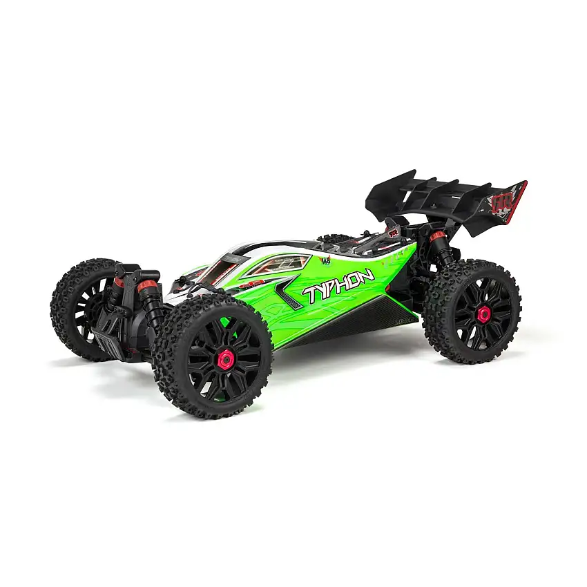 ARRMA 1/8 Typhon Mega 550 Brushed 4WD Speed Buggy RTR, Green