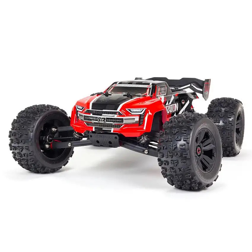 ARRMA 1/8 KRATON 6S 4WD BLX Speed Monster Truck w/Spektrum Firma-Red