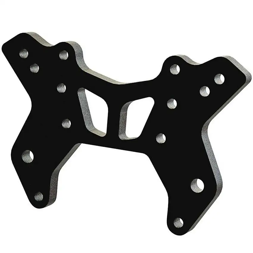 ARRMA Aluminum Front Shock Tower RS Aluminum (Black, Talion)