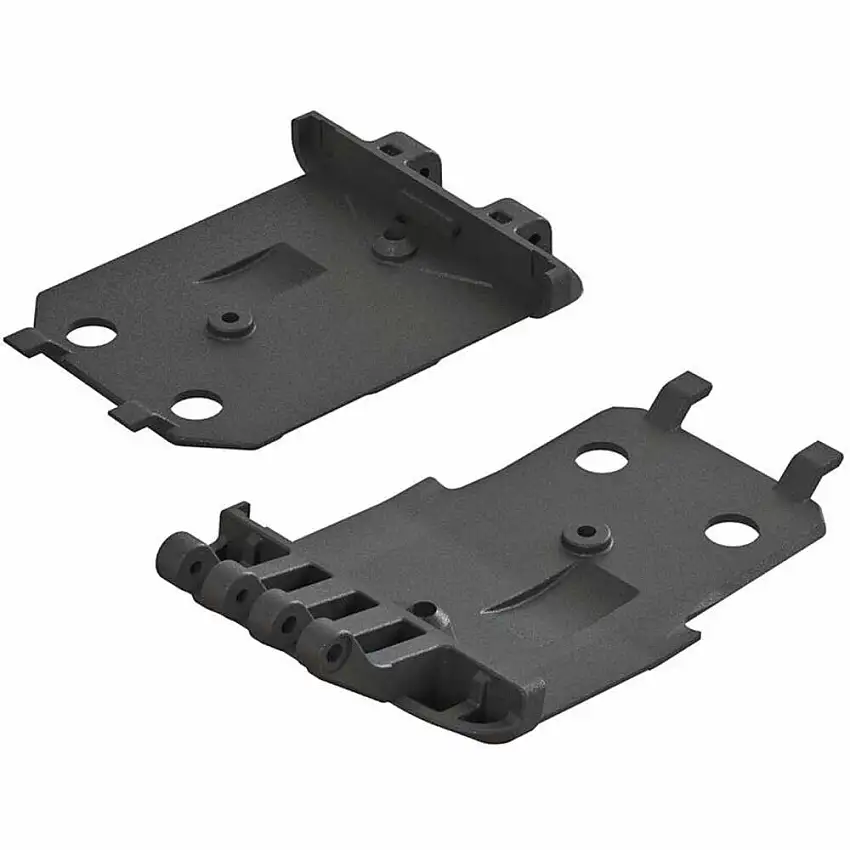 ARRMA Front/Rear Lower Skidplates (2 pc, Senton 4x4)