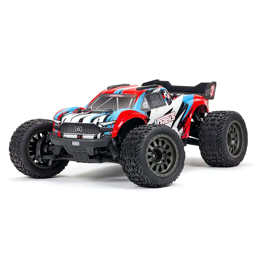 ARRMA 1/10 Vorteks 4x4 3S RTR BLX R/C Stadium Truck (Red)