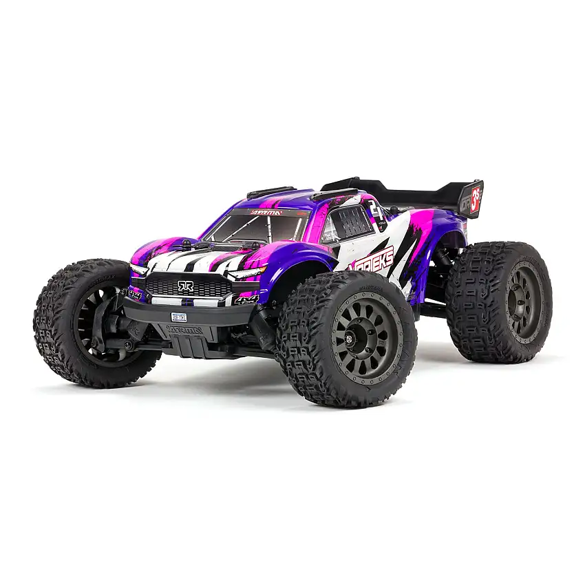ARRMA 1/10 Vorteks 4x4 3S RTR BLX R/C Stadium Truck (Purple)