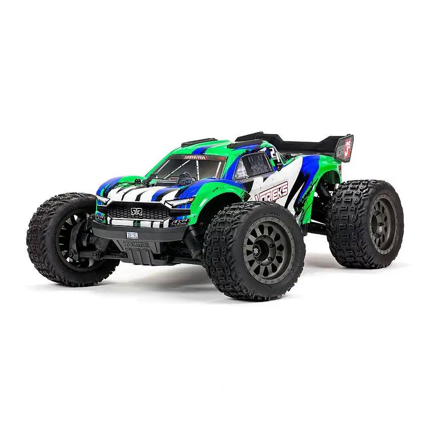 ARRMA 1/10 Vorteks 4x4 3S RTR BLX R/C Stadium Truck (Green)