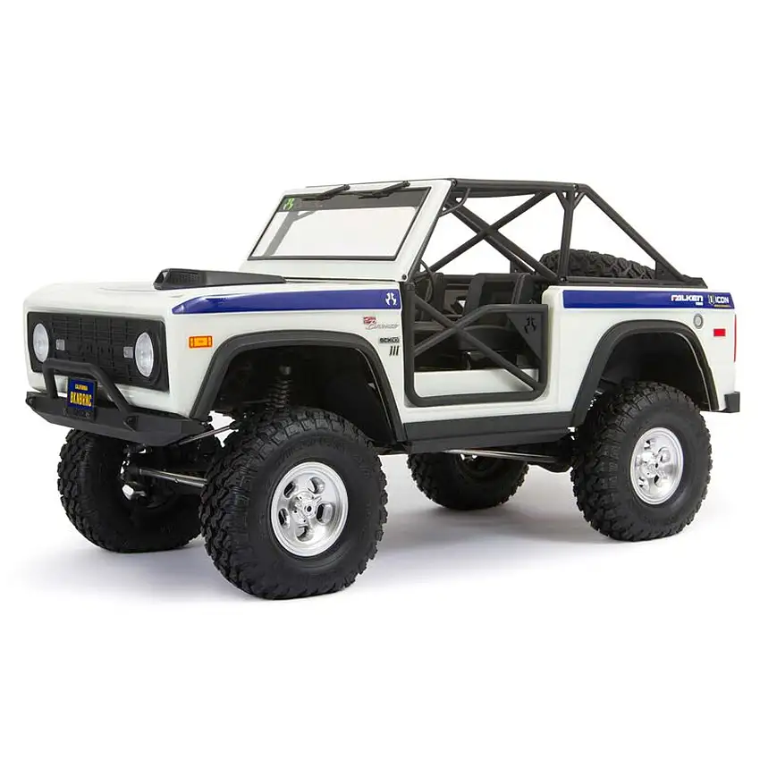 Axial 1/10 4WD RTR SCX10 III Early Ford Bronco R/C (White)