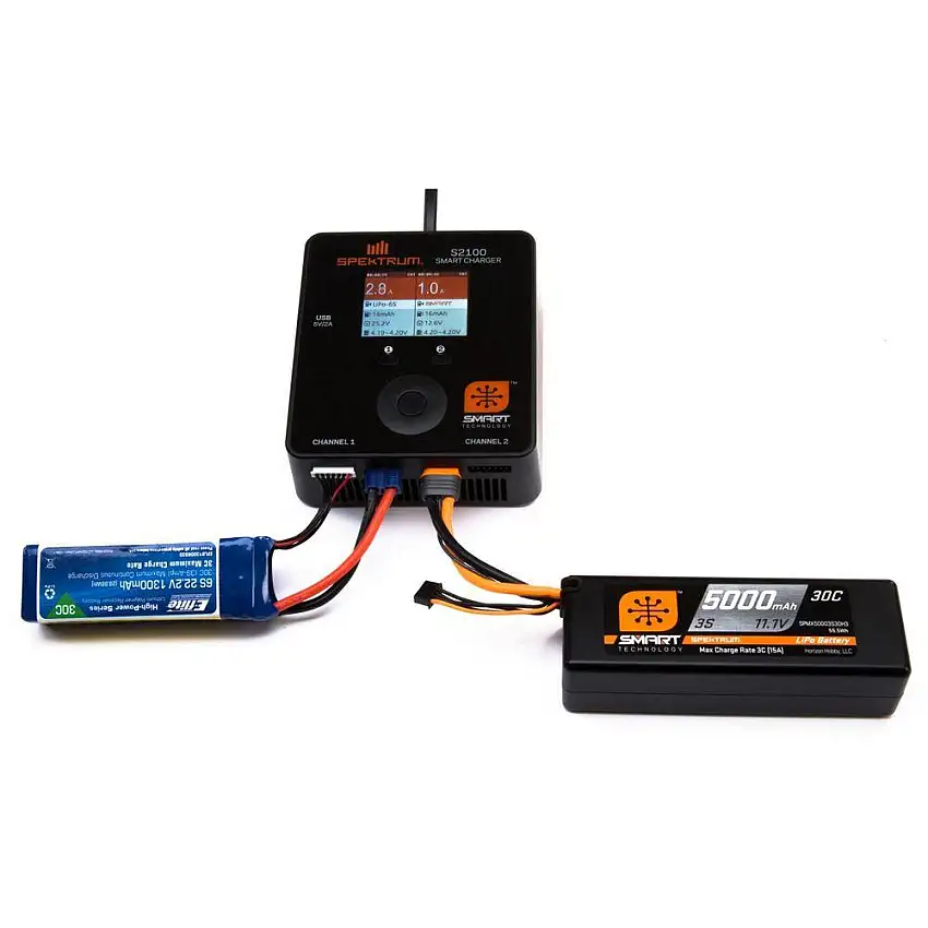 Battery - 14.8V 5000mAh 4S 30C Smart LiPo Battery, Hardcase, IC5