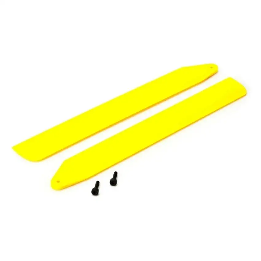 Blade Hi-Performance Main Rotor Blade Set: 130 X (Yellow)