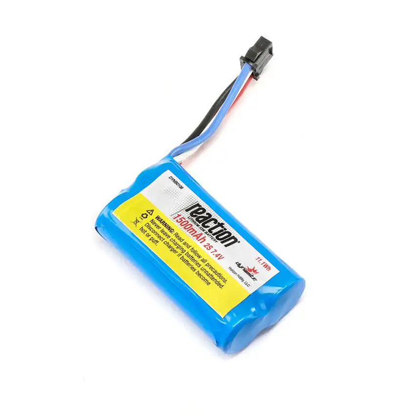 Dynamite Pro Boat 7.4V 1500mAh 2S Lilon React 17 Battery