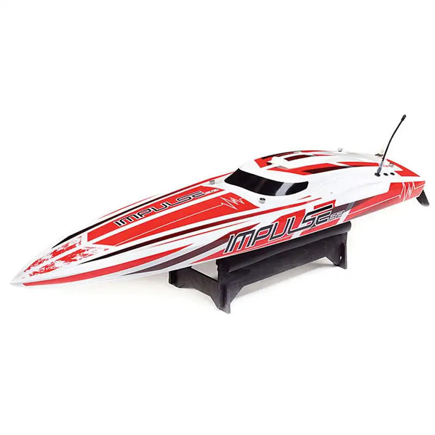 Pro Boat Impulse 32in Brushless Deep-V RTR R/C w/ SMART (White/Red)