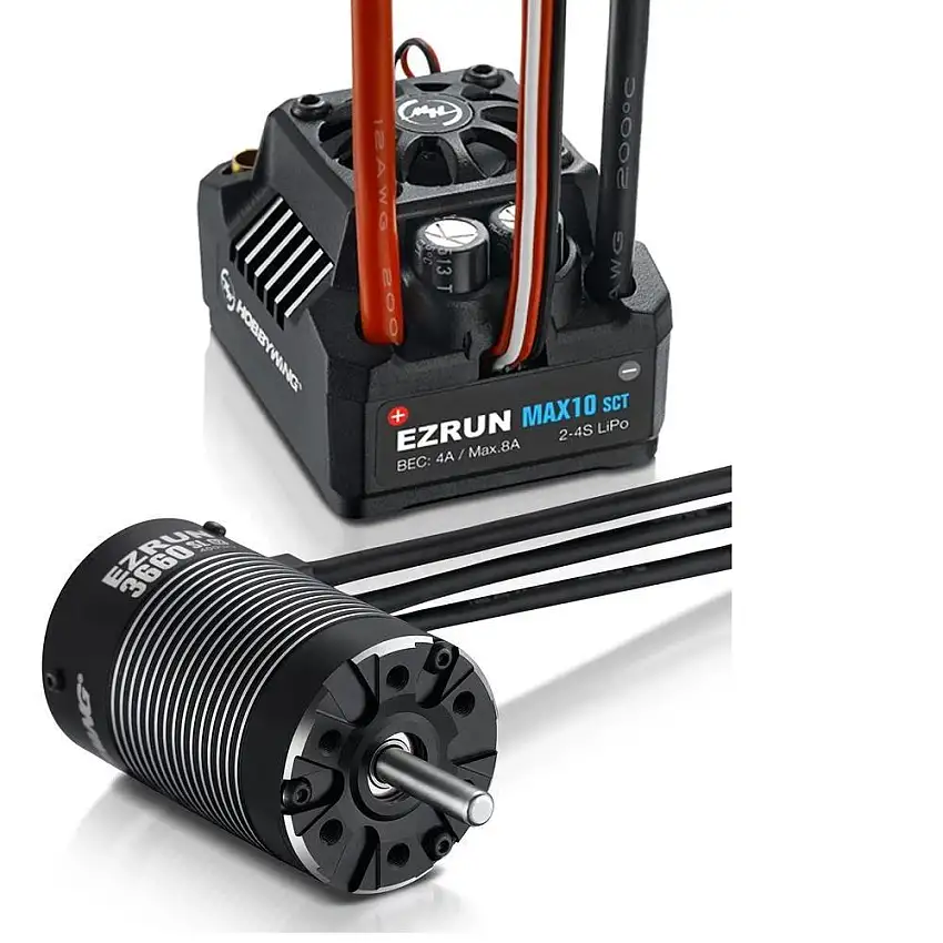 Combo - MAX10 SCT ESC w/3660SL 4000KV Sensorless Motor