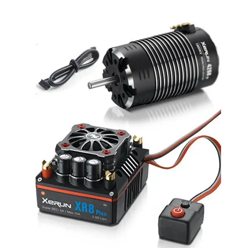 HobbyWing XR8 Plus ESC Combo (3S-6S)