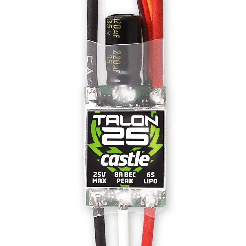 Talon 25-Amp 25V ESC with 8-Amp BEC