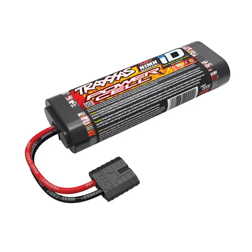 Battery - 7.2V 3000mAh Traxxas Power Cell - NiMh 6C flat