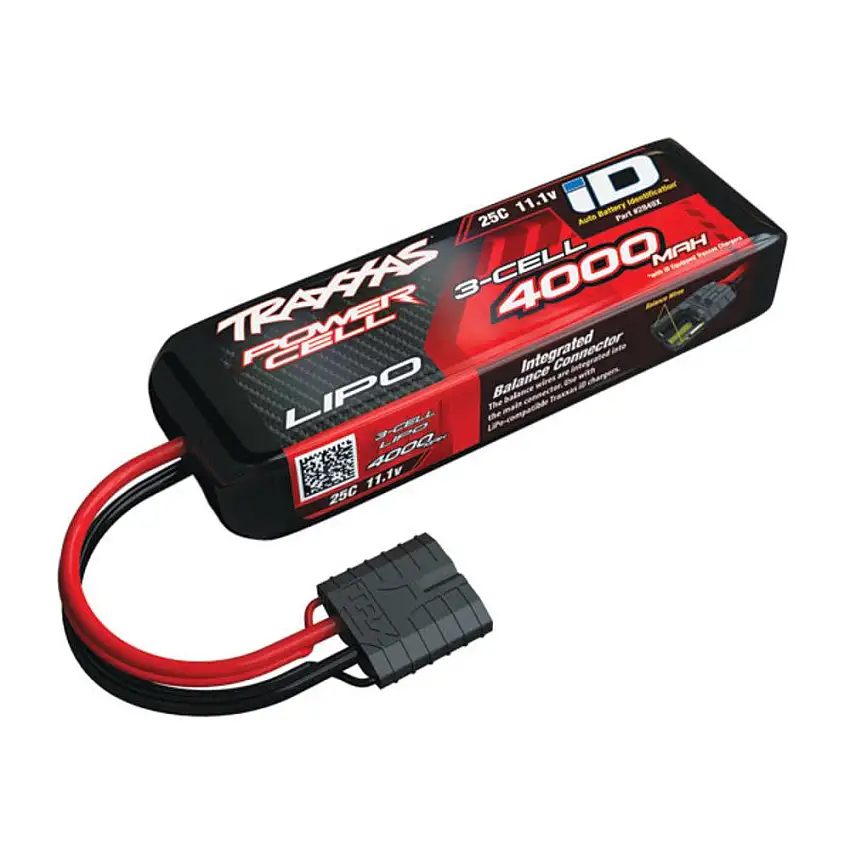 Battery - 11.1V Traxxas 3S 3-Cell 25C 4000mah Lipo