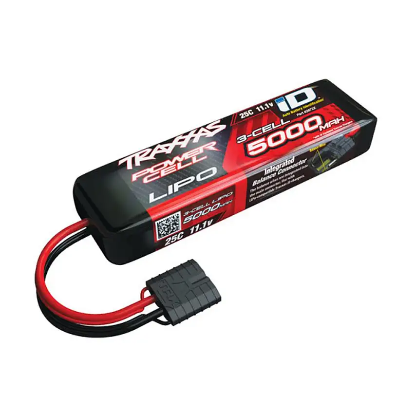 Battery - 11.1V 5000mah Traxxas 25C 3S 3-Cell Lipo