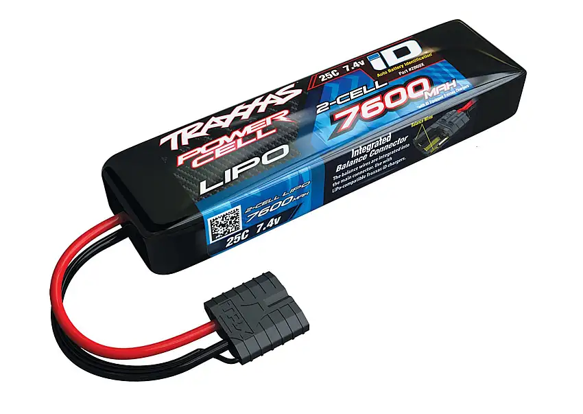 Traxxas iD LiPo 7600mAh 7.4v 2-Cell 25C Battery