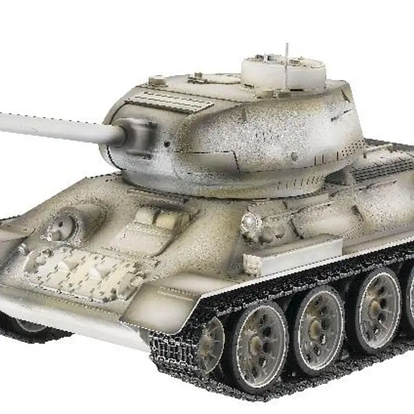 1/16 T34 (Airsoft - White Camo) RC RTR Russian Medium Tank
