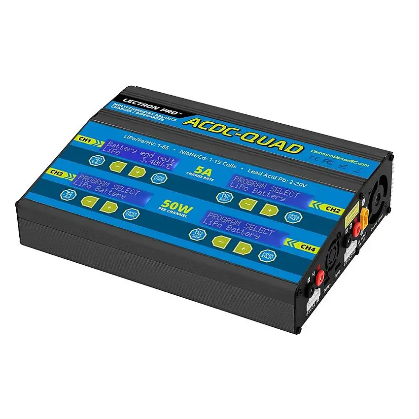 ACDC-QUAD - Four-Port Multi-Chemistry Balancing Charger