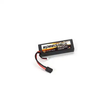 Battery - 7.4V 5300mAh 2S 30C LiPo Speedpack Gold Case w/Traxxas con.