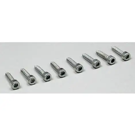 Dubro Sheet Metal Screws #4x1/2 (8)
