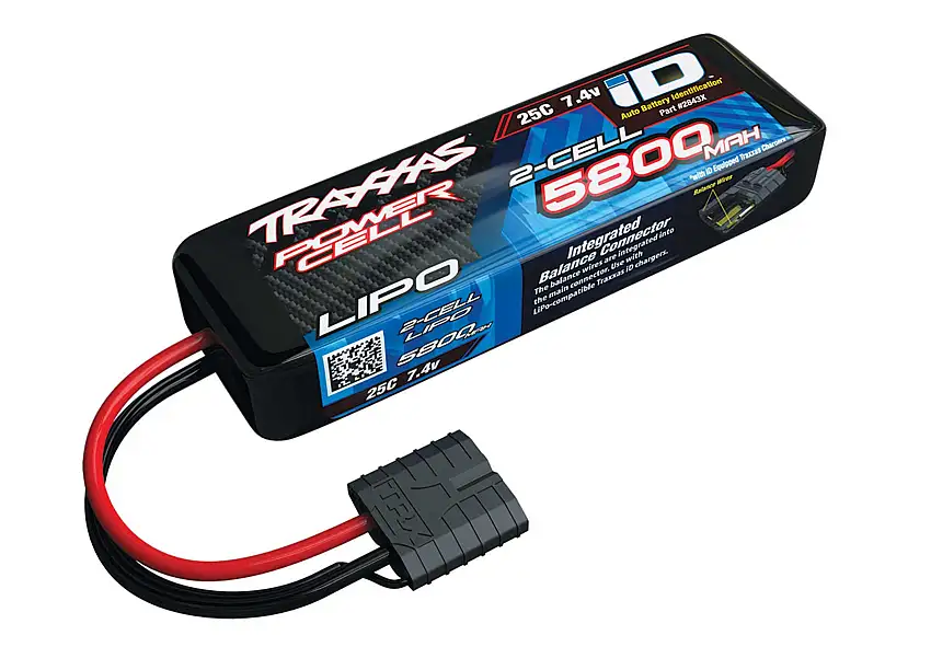 Traxxas iD 5800mAh 7.4v 2-Cell 25C LiPo Battery