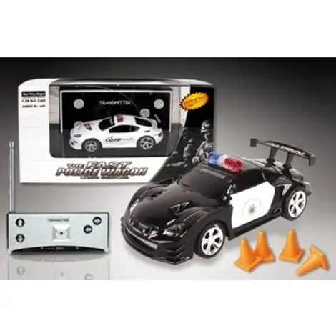 R/C Micro Police Car (Assorted)