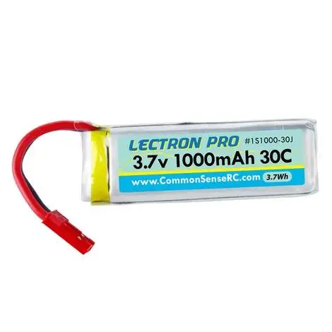Battery - 3.7V 1000mAh 30C Lipo with JST Connector for Dromida Vista