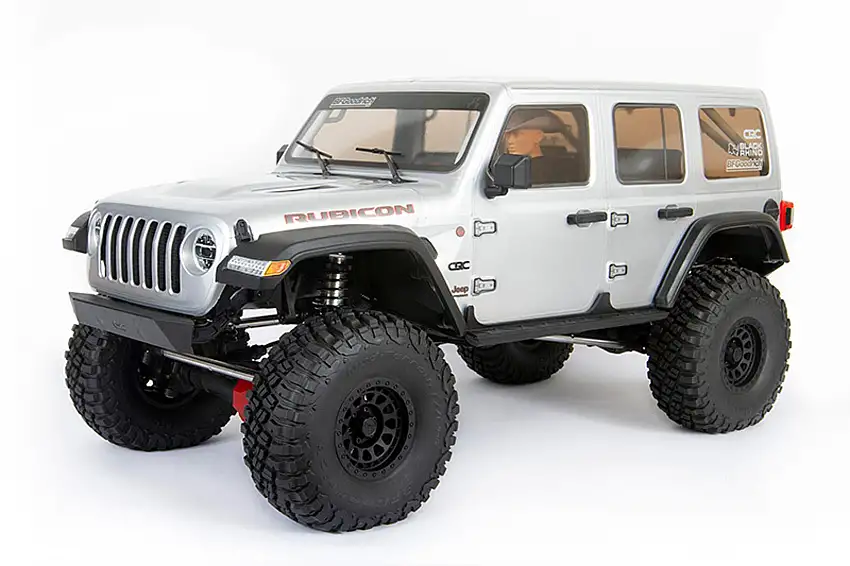 SCX6 Jeep JLU Wranger 4WD RTR R/C (SIlver)