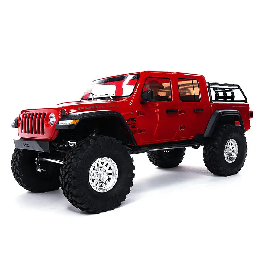 Axial SCX10-III Jeep JT Gladiator w/ Portals RTR (Red)