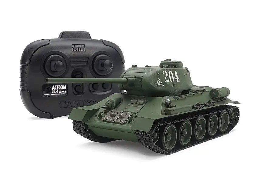 Tamiya 1/35 T-34-85 Russian Medium Tank R/C