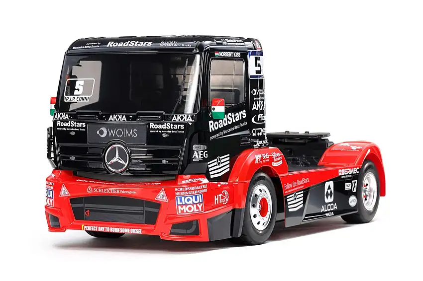 Tamiya 1/14 Mercedes Actros Tankpool24 R/C Truck (TT-01 Type-E)