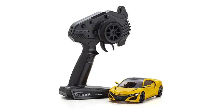 Kyosho MINI-Z RWD Readyset Honda NSX RTR R/C (Pearl Yellow)