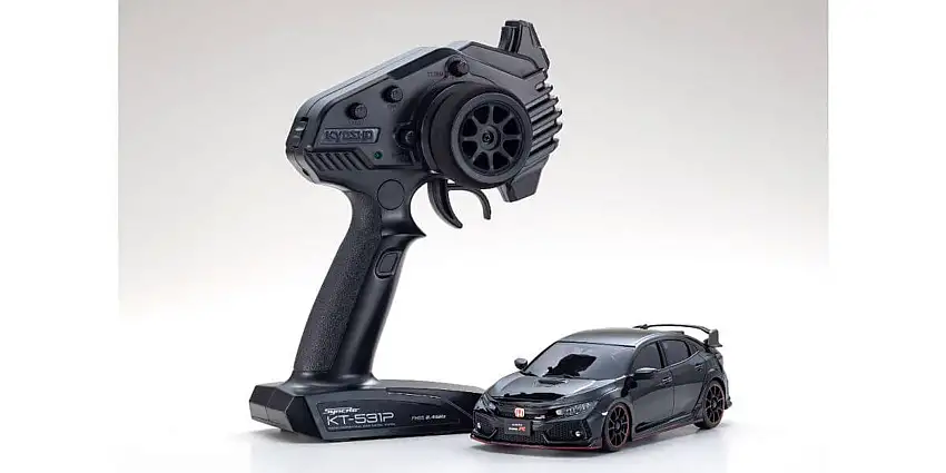 Kyosho MINI-Z AWD Honda Civic Type R R/C (Crystal Black Pearl)