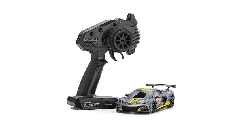 MINI-Z RWD Series ReadySet Chevrolet Corvette C8.R RTR R/C (Gunmetal)