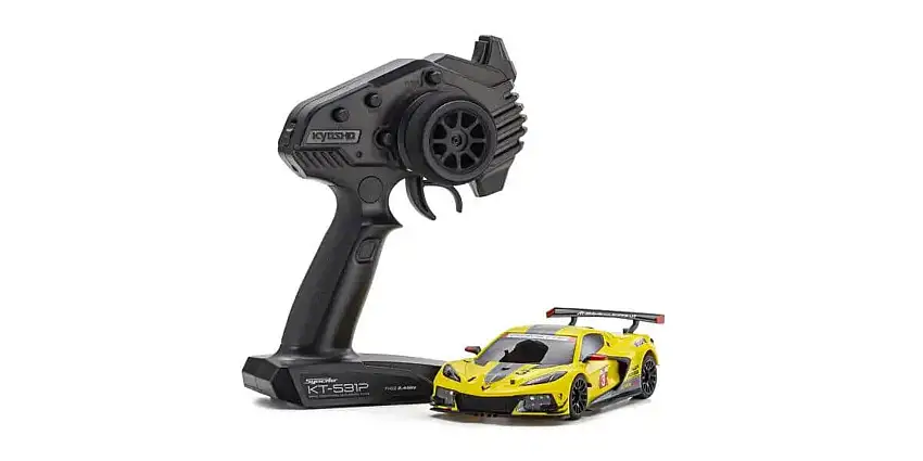 MINI-Z RWD Series ReadySet Chevrolet Corvette C8.R RTR R/C (Yellow)