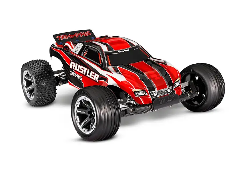 Rustler Stadium Truck w/ TQ 2.4 GHz Radio System (Red)