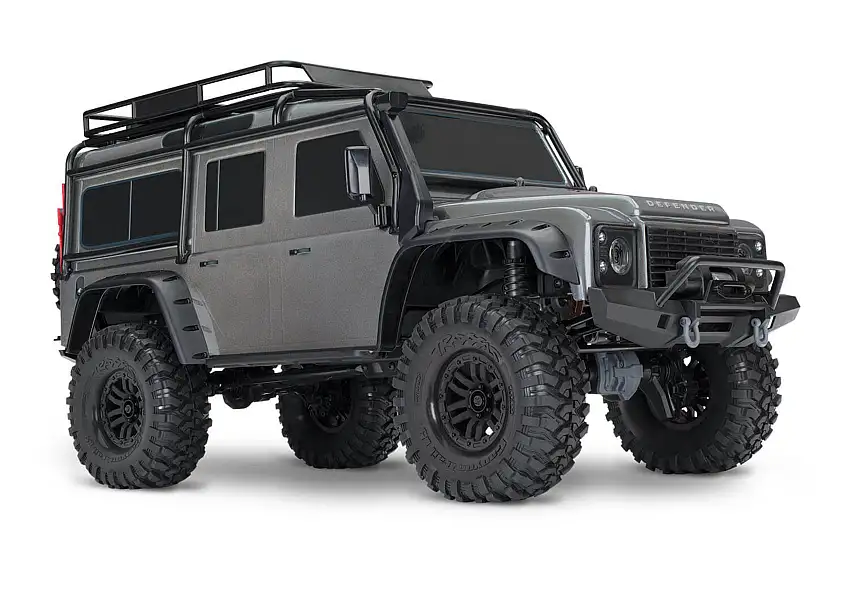 TRX-4 Scale and Trail Land Rover Defender Crawler RTR R/C (Silver)
