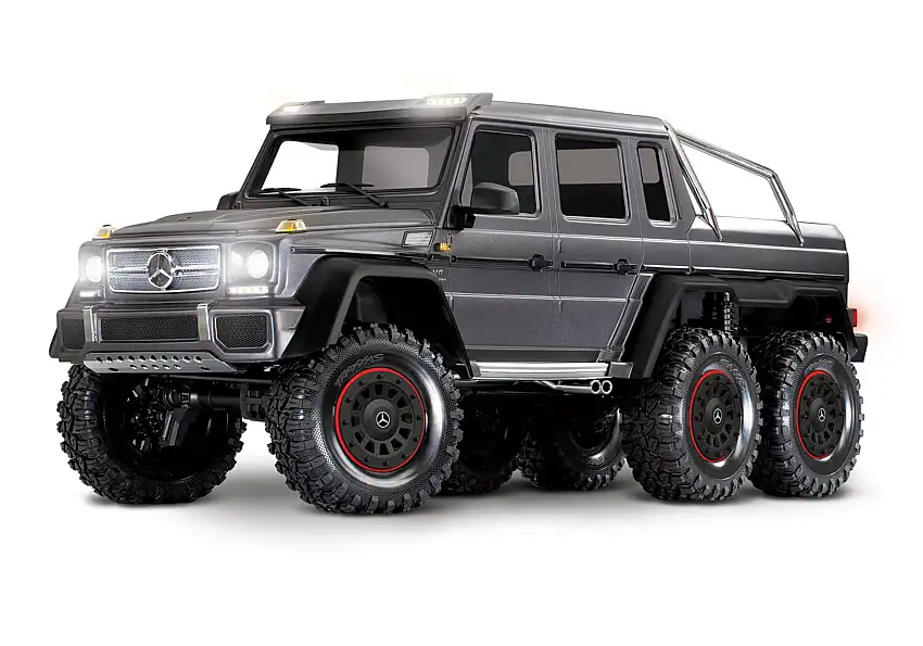 TRX-6 Mercedes-Benz G 63 AMG 6x6 Crawler RTR RC (Silver)